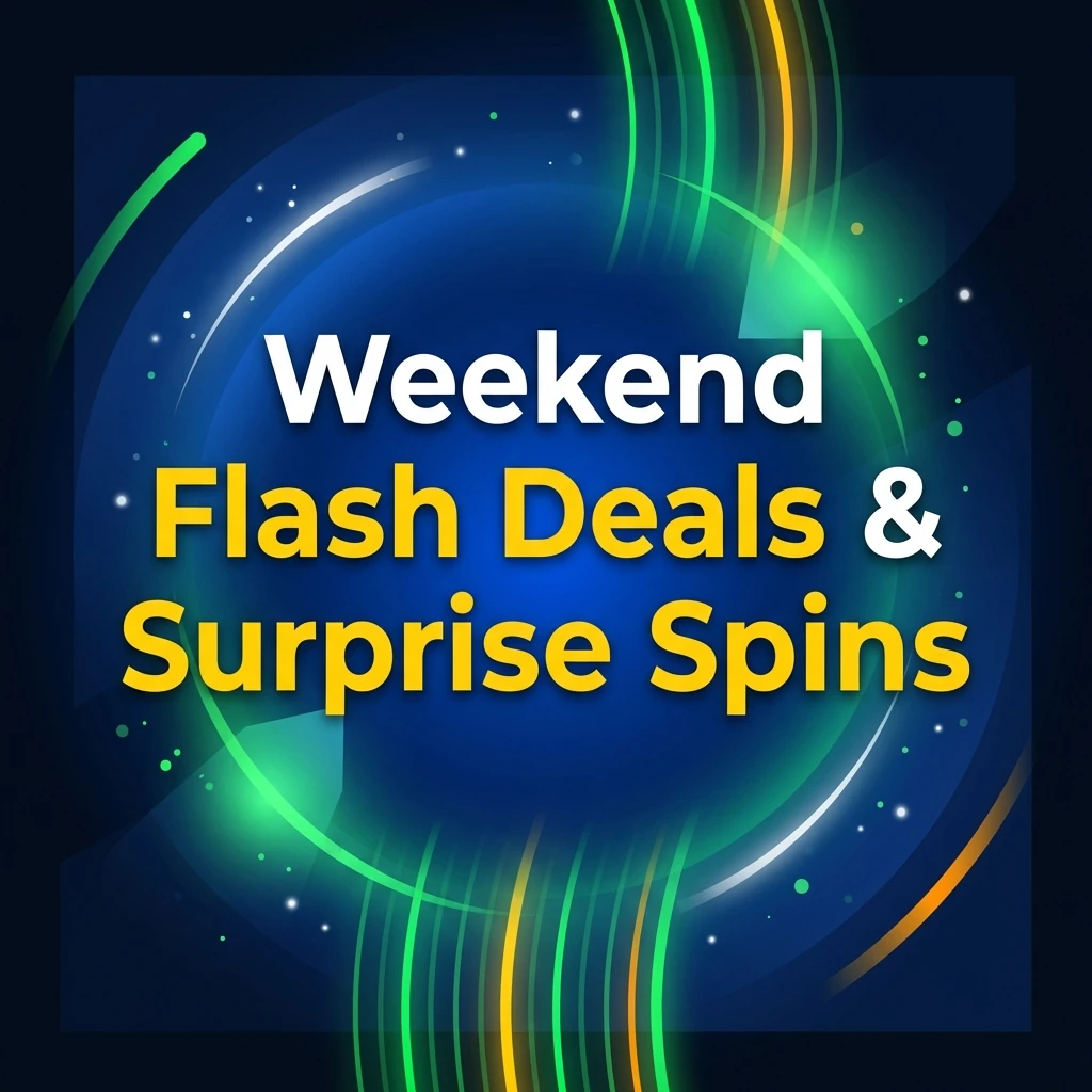 Weekend Flash Deals & Surprise Spins